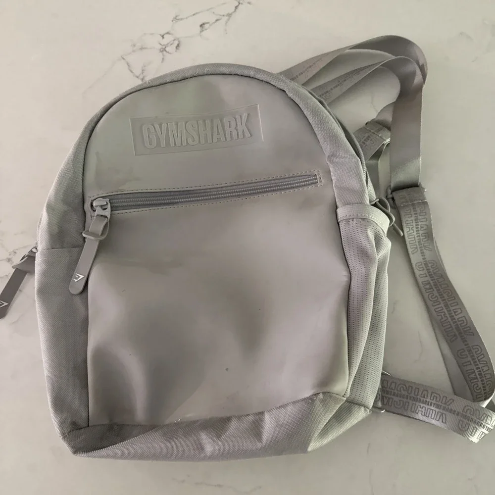 Gymshark Everyday Adult Mini Backpack Purse Light Blue 12
